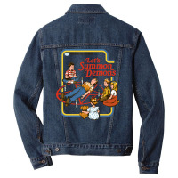 Let's Summon Demons Men Denim Jacket | Artistshot