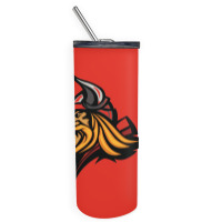 Cool Helmet   Viking Skinny Tumbler | Artistshot