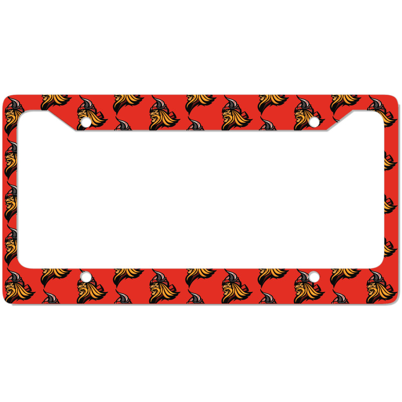 Cool Helmet   Viking License Plate Frame | Artistshot