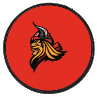 Cool Helmet   Viking Round Patch | Artistshot