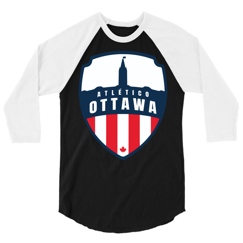 The Atlético Ottawa 3/4 Sleeve Shirt | Artistshot