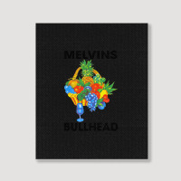 Melvins Bullhead Portrait Canvas Print | Artistshot