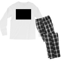 Black Poster Girl Men's Long Sleeve Pajama Set | Artistshot