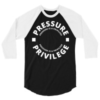 Cbum  Pressure Is A Privilege 3/4 Sleeve Shirt | Artistshot