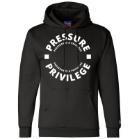 Cbum  Pressure Is A Privilege Champion Hoodie | Artistshot