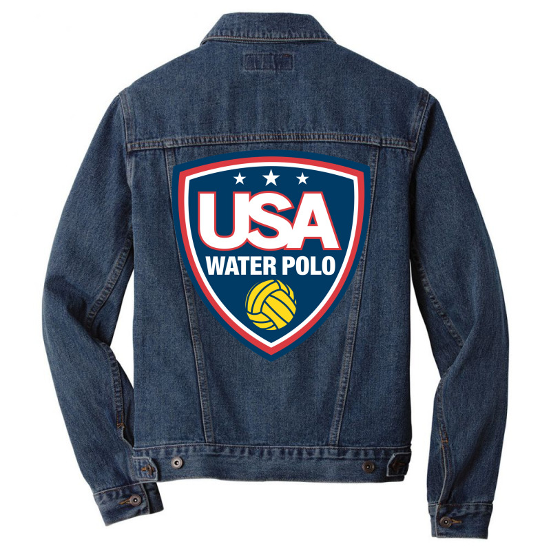 Usa Water Polo Men Denim Jacket by buvarpeunjinc | Artistshot