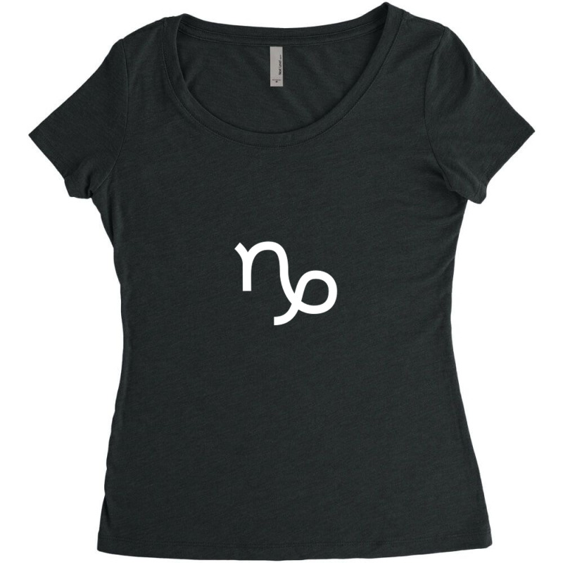 Zodiac Capricorn Women's Triblend Scoop T-shirt by manishjyotistore | Artistshot