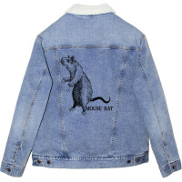 Mouse Rat Unisex Sherpa-lined Denim Jacket | Artistshot