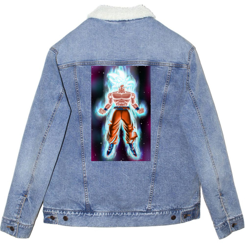 Super Saiyan Goku Unisex Sherpa-lined Denim Jacket | Artistshot