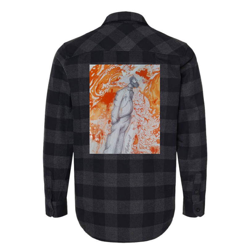 Enki Thinks About The World Flannel Shirt | Artistshot