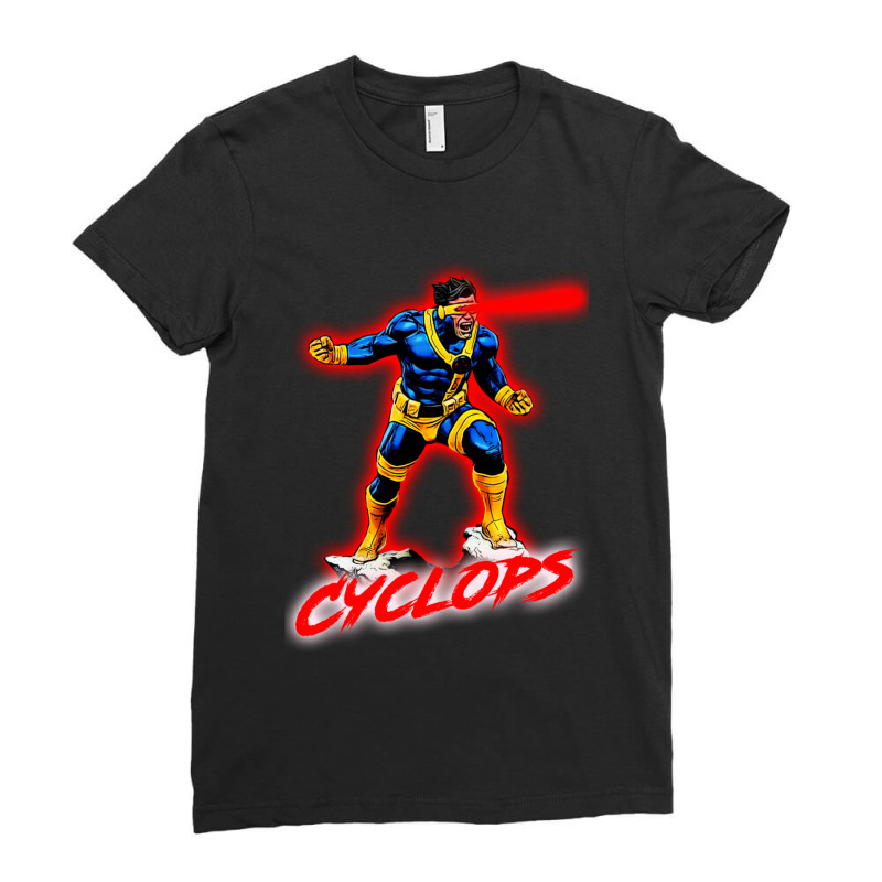 Cyclops 1 Ladies Fitted T-Shirt by SandraMarianela | Artistshot