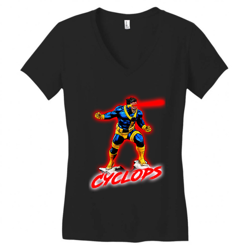 Cyclops 1 Women's V-Neck T-Shirt by SandraMarianela | Artistshot