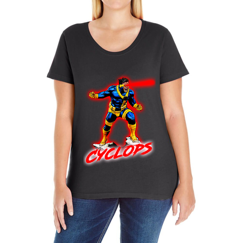 Cyclops 1 Ladies Curvy T-Shirt by SandraMarianela | Artistshot