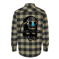 Grim Reaper Guy Flannel Shirt | Artistshot