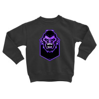 Angry Gorilla Toddler Sweatshirt | Artistshot