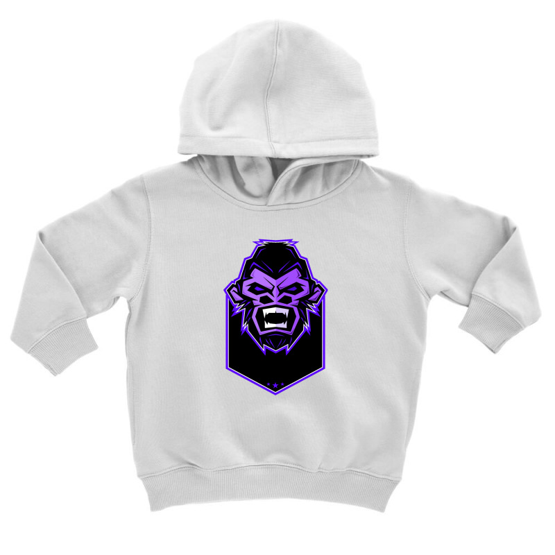 Angry Gorilla Toddler Hoodie | Artistshot