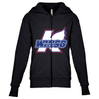 Kalamazoo Wings Youth Zipper Hoodie | Artistshot