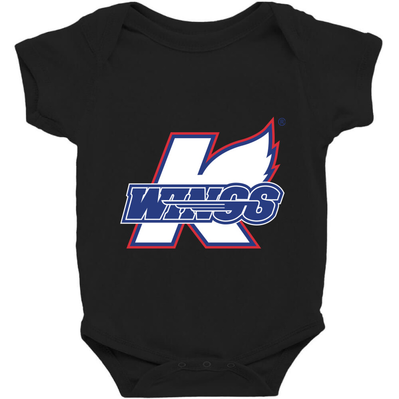 Kalamazoo Wings Baby Bodysuit by Kailandtea | Artistshot