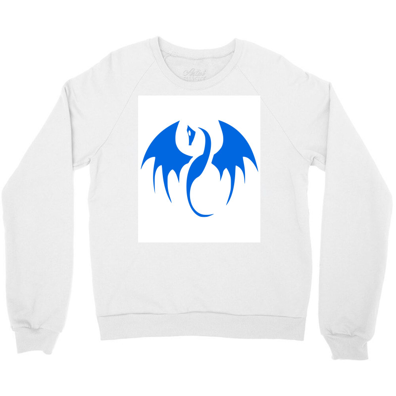 Dragon January Symbol Poster Crewneck Sweatshirt by persiefennink | Artistshot