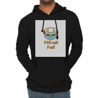 Feeline Fine Chest Design Poster Lightweight Hoodie | Artistshot