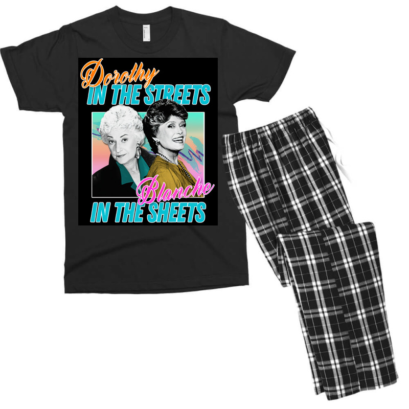 Golden Girl Classic Poster Summer Men's T-shirt Pajama Set by persiefennink | Artistshot