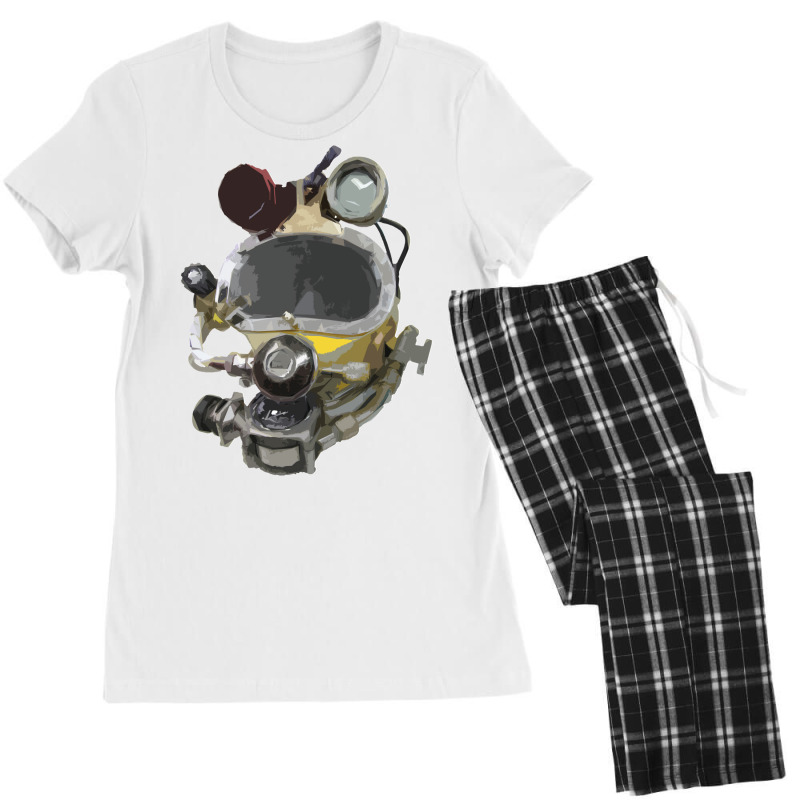 Saturation Diving Helmet Women's Pajamas Set by anderlnzofoun | Artistshot