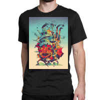 Moving Castle Classic T-shirt | Artistshot