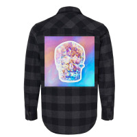 Holograph Skull Poster Boy Flannel Shirt | Artistshot