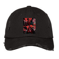 Six Of Crows Illustration (textured) Vintage Cap | Artistshot