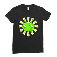 Mooncake Retro Japanese Final Space 1 Ladies Fitted T-shirt | Artistshot