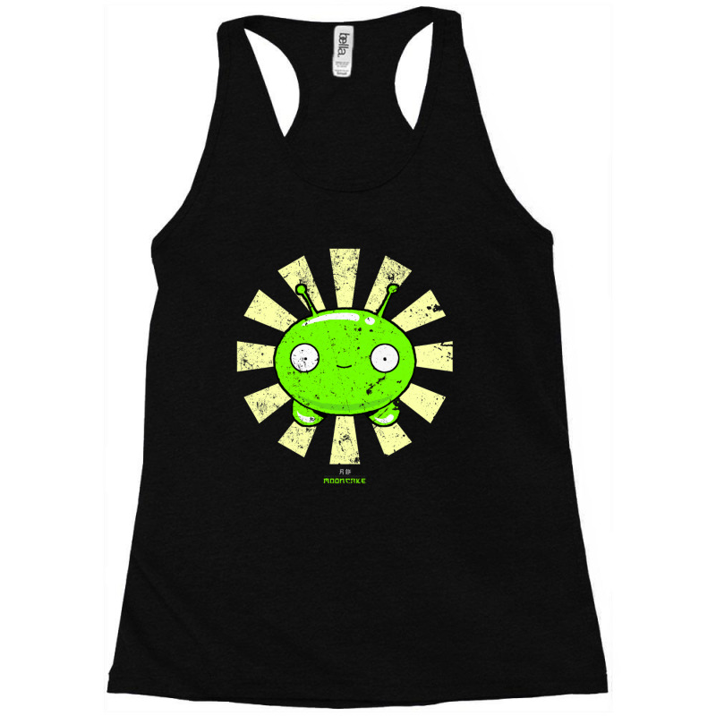 Mooncake Retro Japanese Final Space 1 Racerback Tank by DesmondBalts | Artistshot