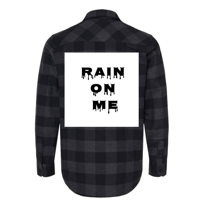 Rain On Me Poster Stars Flannel Shirt | Artistshot