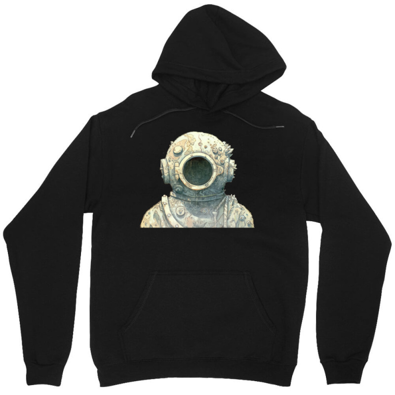 Deep Sea Diver Unisex Hoodie by elkiingahiroo | Artistshot