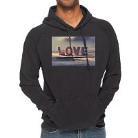 Love Poster Vintage Vintage Hoodie | Artistshot