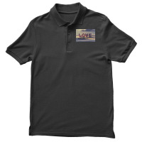 Love Poster Vintage Men's Polo Shirt | Artistshot