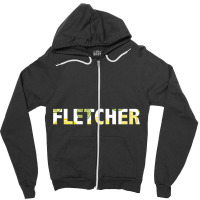 Finding Fletcher  Bitter Inspired Art (transparent Background) Zipper Hoodie | Artistshot