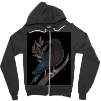 Raven Classic Poster 70s Zipper Hoodie | Artistshot