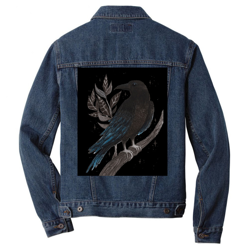 Raven Classic Poster 70s Men Denim Jacket by persiefennink | Artistshot