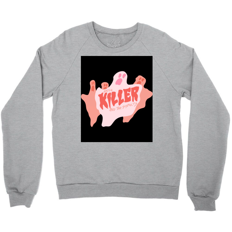 Sadie Killer And The Suspects Essential Poster 80s Crewneck Sweatshirt by persiefennink | Artistshot