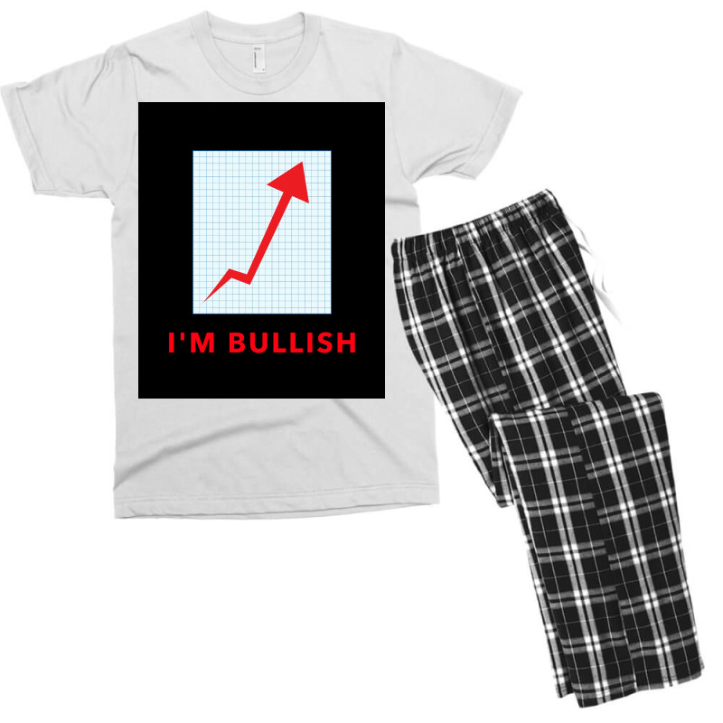 Stock Trader Ix27m Bullish Poster Girl Men's T-shirt Pajama Set by persiefennink | Artistshot