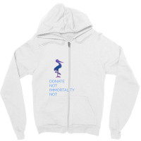 Donate Zipper Hoodie | Artistshot