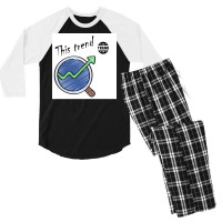 This Trend Poster Green Men's 3/4 Sleeve Pajama Set | Artistshot