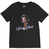 Sam Elliott As Wade Garrett From Roadhouse V-neck Tee | Artistshot