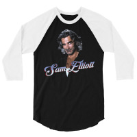 Sam Elliott As Wade Garrett From Roadhouse 3/4 Sleeve Shirt | Artistshot