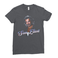 Sam Elliott As Wade Garrett From Roadhouse Ladies Fitted T-shirt | Artistshot