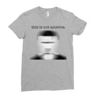 This Is Not America Claes Bang (motion Blur) Classic T Ladies Fitted T-shirt | Artistshot