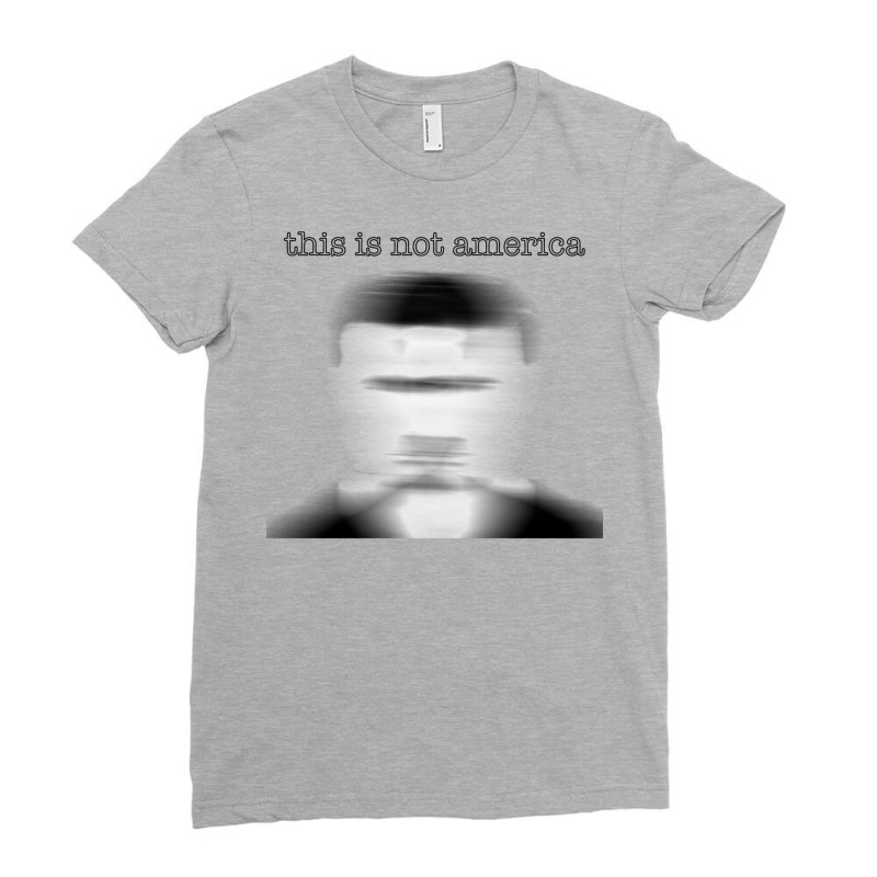 This Is Not America Claes Bang (motion Blur) Classic T Ladies Fitted T-Shirt by mogadigbarev | Artistshot