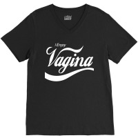 I Enjoy Vagina V-neck Tee | Artistshot