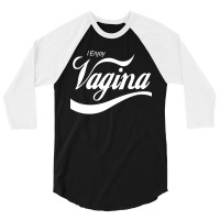 I Enjoy Vagina 3/4 Sleeve Shirt | Artistshot