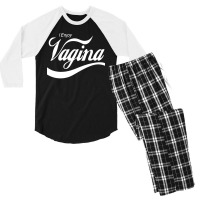 I Enjoy Vagina Men's 3/4 Sleeve Pajama Set | Artistshot